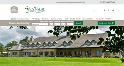 Desktop Screenshot of garstanghotelandgolf.com